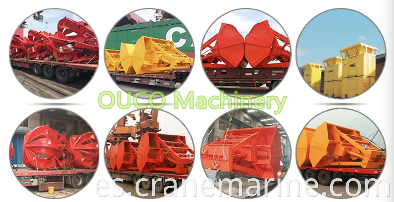 OUCO 12 CLAMSHELL CLAMSHELL Radio Control remoto Barco marino Crane fabricante